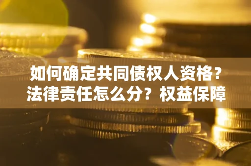 武汉如何确定共同债权人资格？法律责任怎么分？权益保障技巧揭秘！