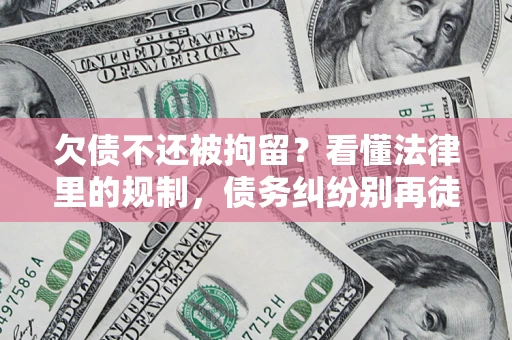 武汉欠债不还被拘留？看懂法律里的规制，债务纠纷别再徒劳奔波