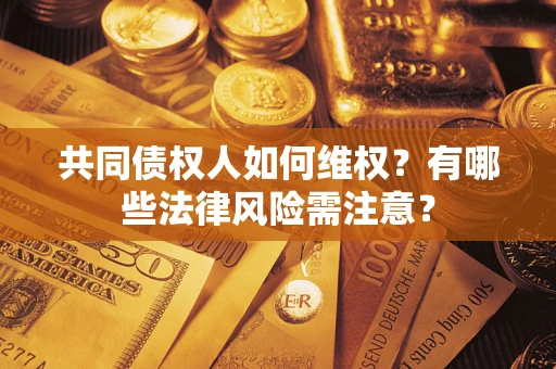 武汉共同债权人如何维权？有哪些法律风险需注意？