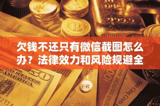 武汉欠钱不还只有微信截图怎么办？法律效力和风险规避全解析