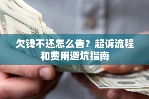 武汉欠钱不还怎么告?起诉流程和费用避坑指南 武汉欠钱不还怎么告?起诉流程和费用避坑指南