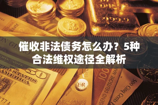 武汉催收非法债务怎么办？5种合法维权途径全解析